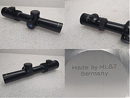 Zielfernrohr Drückjagdglas Drückjagzielfernrohr ML&T ( DDoptics ?) Gazelle 1,5-4,5x24 Red Dot 30 mm