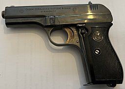 Pistole CZ Mod.27 im Kaliber 7,65mm Browning mit SD Gewindelauf
