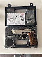 Beretta M 92 FS Vernickelt 4,5 mm CO2