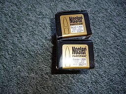 Geschosse Kal. 8 mm , 323 Nosler Partition 12,96 g., 200 grs.