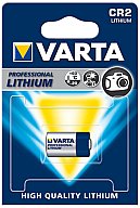 1x VARTA CR2 #6206 Professional Photo Lithium Batterie für Nachtsichtgerät; Taschenlampe; Kameras