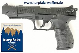 Pistole Walther P22Q Target (Fangschuss, Fallenjagd, Sportschießen, etc.) Kal. .22lr. inkl. Zubehör