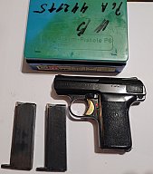 Taschenflak. Reck. Mod P6. 8x20 knall. PTB 48-69