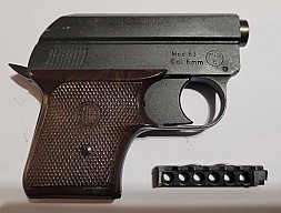 EM-GE Modb63. 6mm Flobert, mit Gaseinsatz.