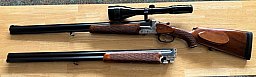 HEYM BBF 44N 7x57R - 16/70 mit Zfr. S&B 2,5-10x56 - EL 5,6x52R und BDF WL