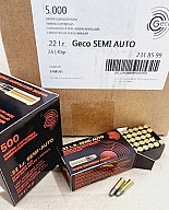 .22LR 40grs LRN Geco Semi Auto 5000 Stk. 350m/sek. Angebot!!