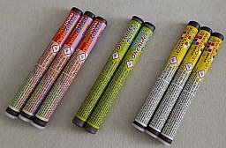 Zink 15mm Leuchtsterne Twin Colors, Orchidee und 10 Farben