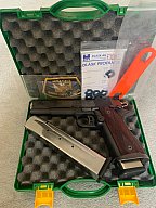 DLASK Silver Team 5” .45 ACP Custom Pistole