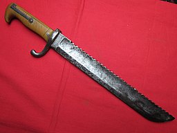 Preußisches Pionierfaschinenmesser M 71 gekürzt, Unikat!!!