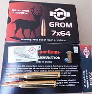 7x64/158grs. Grom PPU A-105 100 stk.