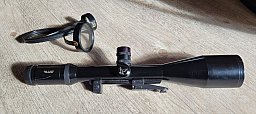 Swarovski Habicht 3-12x56 Nova Absehen 4 mit Leuchtkreuz und EAW Montage