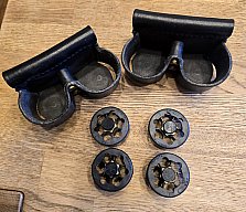 4 Safariland Speedloader .44 Mag + 2 PWL Gürtelholster
