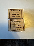 DDR Bolzenschuss Kartuschen 9,5 M8