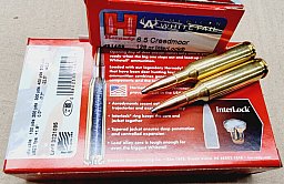 6,5Creedmoor/129grs Interlock Hornady 20 stk. No. 81489 # SSZ Berka