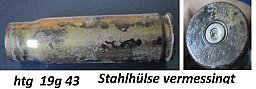 Hülse 151/20 Stahl vermessingt