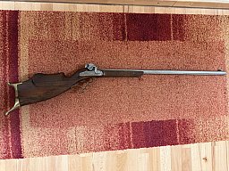 Sanftl Scheibengewehr mit Lothar Walter Lauf