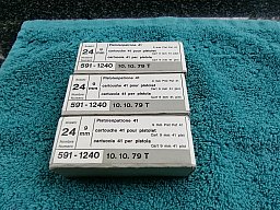 Schweizer PP 41 Sammlermunition 9mm Para