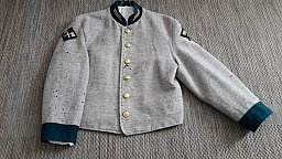 Columbus Depot Jacket, Jean Wool, Pioneer, Florida Buttons, Militaria