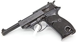Walther P1, Kaliber 9 mm, Fertigung 6/72 – in der WBK als P38 eingetragen