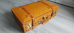 Cowboy Reisetasche(leder) in "Wild West"Western-style"