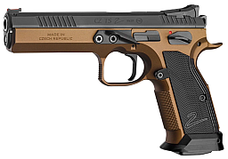 CZ TS 2 Deep Bronze Sportpistole, 9 x 19 mm, 20 Schuss, Cerakote