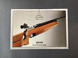 Haenel Originalkatalog Luftdruckwaffen und KK Sportgewehre