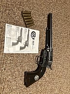 Colt SAA.45 Single Action Army CO2 Revolver Antique finish, US Marshal Version