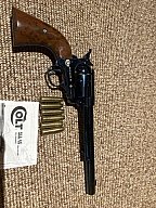 Colt SAA.45 Single Action Army CO2 Revolver Blued