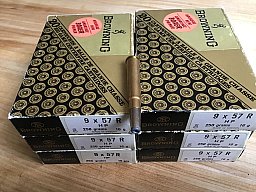 120 Jagdpatronen Kal. 9x57R von Browning