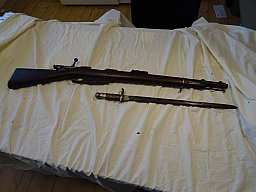 Gewehr 88 kurze Ausführung mit Originalbajonett