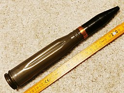 Deko Patrone 23×152mm ZU-23-2 UdSSR NVA ZSU-23-4 Shilka Kanone Russia Geschoss DDR Rakete Russland