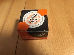 Ältere 8mmK "SK" Schönebeck Knallpatronen! Selten!