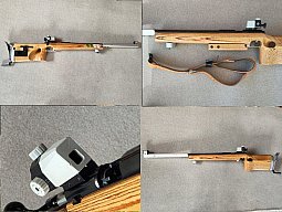 Feinwerkbau 2602 superMatch-Gewehr .22 lr lfb Kleinkaliber (ähnl Anschütz 1761 54.30 Walther KK500M)