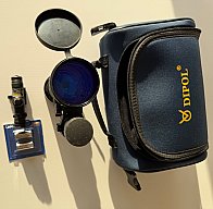 Dipol DN34 GEN2+ schwarz weiß mit Laserluchs IR+ Russan Adapter 56mm