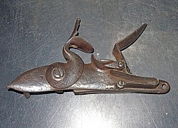 Originales Steinschloss/Schlossplatte Steinschlossgewehr – British East India Company (EIC), um 1800