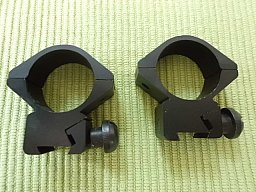 1 Paar Montageringe 11mm Prismaschiene BH 12 mm für Mittelrohr 25,4/26mm