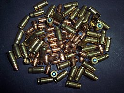 50 Hülsen+Gesch 7,65 Para P00 P08 Fiocchi (MP40 K43 M1871Mauser Walther)