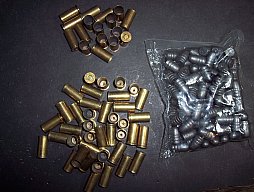 Hülsen+Geschosse 11mm Reichsrevolver M1879/83 Zickzack Mauser(MP40 K43 M1871Mauser Walther)