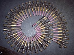 DEKO MG-Gurt Platzpatronen 8x57 Wehrmacht MG34 42 (MP40 MG34 42 K98 P08 PPK Mauser Walther)