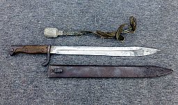 Deutsches Reich Bajonett 98/05 n.A. mit Portopee Alex Coppel