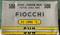 Fiocchi. 22 Long Z 500 Stk.