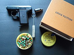 RECK P 6 S IM SELTENEN CAL.315 LOUIS VUITTON 50 STÜCK RWS