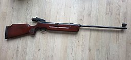 Match- Luftgewehr Haenel Modell 311 DDR original Diopter Repetierspanner Schiebesicherung