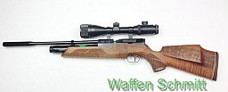 Pressluftgewehr Weihrauch HW 100, Kaliber 4,5mm Diabolo m.Zielfernrohr 4-12x50, WBK Pflichtig