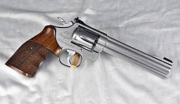 Smith & Wesson Mod. 617 .22 Target Champion 6" - TOP Zustand! Nill Matchgriff, Target Hammer/Abzug