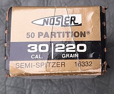 NOSLER Partition .30 / 220 Grain