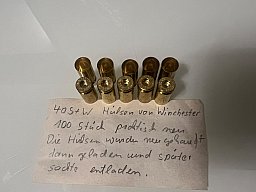 40 S+W Hülsen 100 Stück Hersteller Winchester