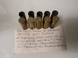 454 Casull Hülsen 100 Stück Hersteller Winchester