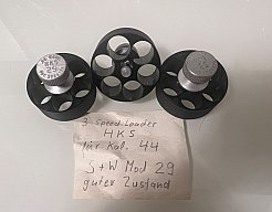 3 Stück Speed Loader HKS für Kal. 44 S+W Mod 29