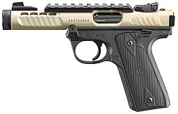 Ruger Mark IV 22/45 Lite .22 lfb. Lauf 4,4" Champagne Anodized 1/2"-28